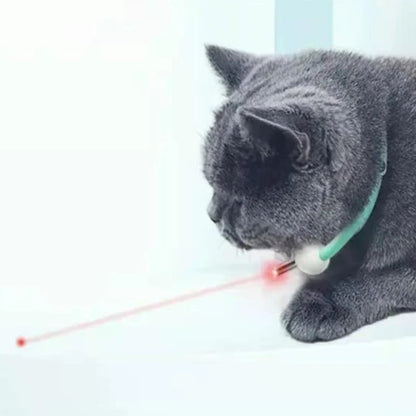 Collier Laser pour Chat – L'accessoire incontournable pour divertir et stimuler votre félin !