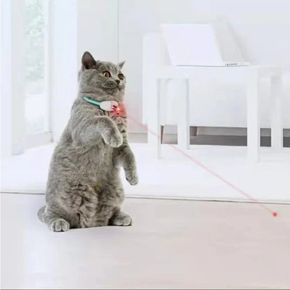 Collier Laser pour Chat – L'accessoire incontournable pour divertir et stimuler votre félin !